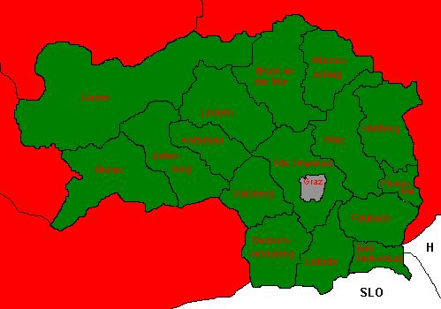 Karte&nbsp;von&nbsp;Steiermark